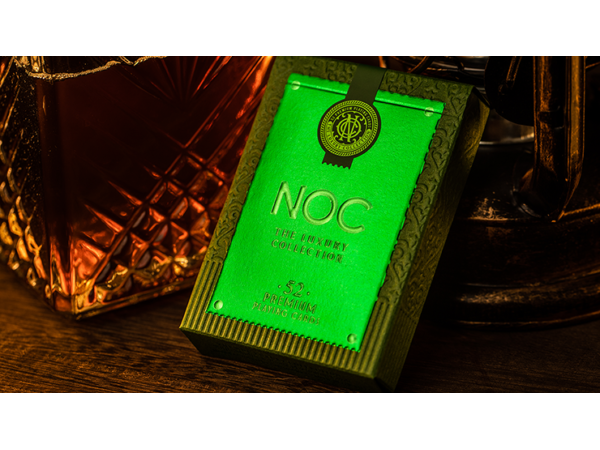 NOC (Green) The Luxury Collection Playing Cards by Riffle Shuffle x The House of Playing Cards
