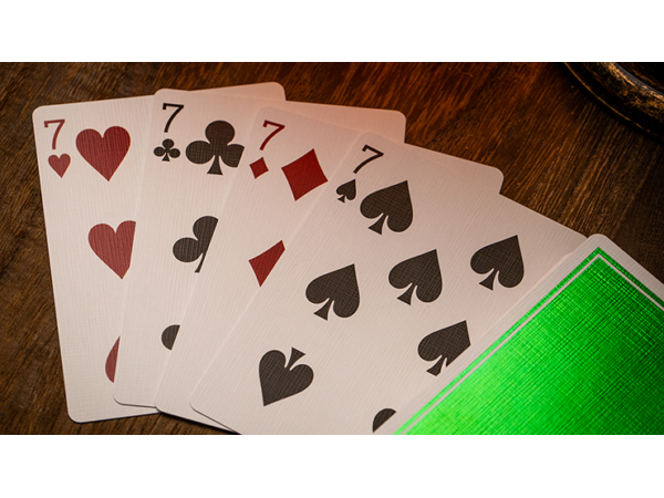 NOC (Green) The Luxury Collection Playing Cards by Riffle Shuffle x The House of Playing Cards