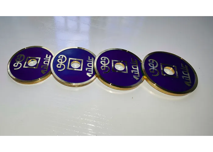 CHINESE COIN BLUE by N2G - Trick
