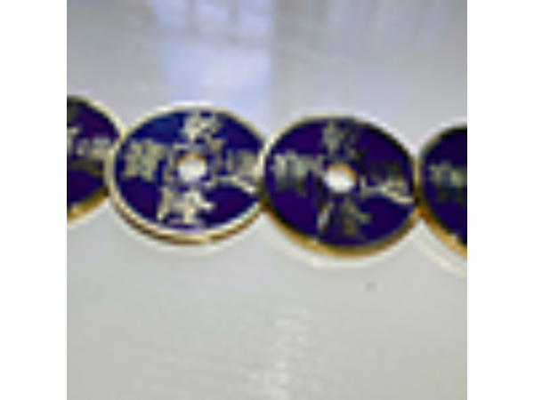 CHINESE COIN BLUE by N2G - Trick