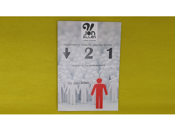 DOWN TO ONE (Gimmicks & Online Instructions) by Jon Allen