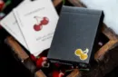 Cherry Casino House Deck (Monte Carlo Black and Gold) Playing Cards by Pure Imagination Projects – Image 1