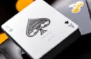 Cherry Casino House Deck (Monte Carlo Black and Gold) Playing Cards by Pure Imagination Projects – Image 6