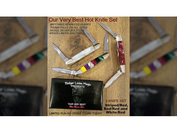 OUR VERY BEST Hot Knives Set by Rodger Lovins