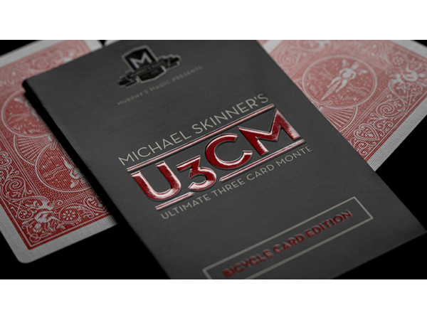 Michael Skinner's Ultimate 3 Card Monte RED by Murphy's Magic Supplies Inc.