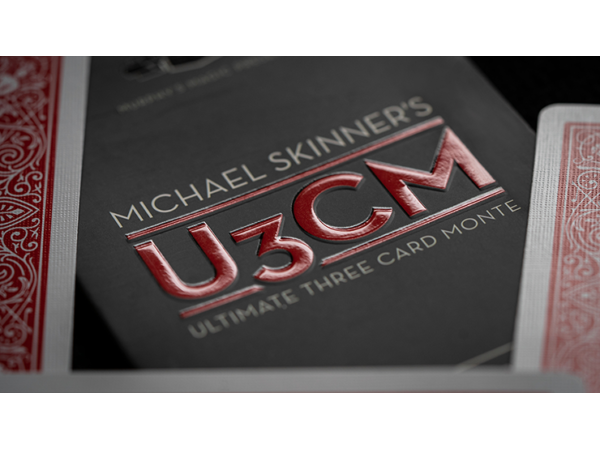 Michael Skinner's Ultimate 3 Card Monte RED by Murphy's Magic Supplies Inc.