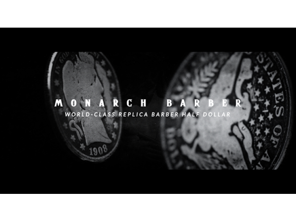 Skymember Presents Monarch (Barber) un-gimmicked Coin Only by Avi Yap