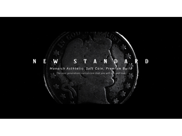 Skymember Presents Monarch (Barber) un-gimmicked Coin Only by Avi Yap