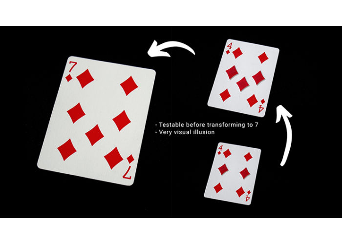 Tumi Magic presents Glitch Card (Blue) by Tumi Magic