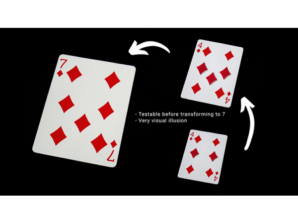 Tumi Magic presents Glitch Card (Red) by Tumi Magic