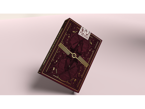 The Windmill Back (Claret Purple Edition) Playing Cards