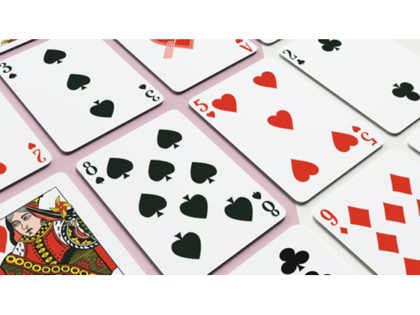 The Windmill Back (Azure Blue Edition) Playing Cards