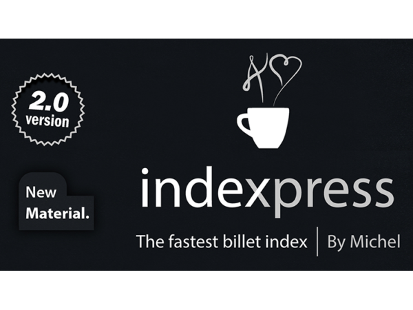 Indexpress 2.0 (Gimmick and Online Instructions) by Vernet Magic