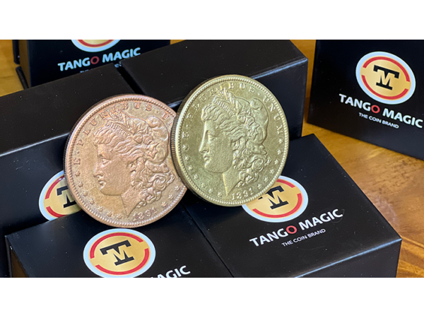 Replica Golden Morgan Scotch and Soda Magnetic (Gimmicks and Online Instructions) by Tango Magic