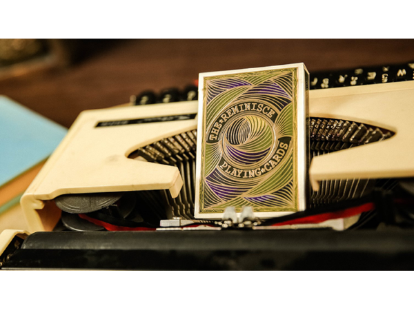 Reminisce (Green) Playing Cards