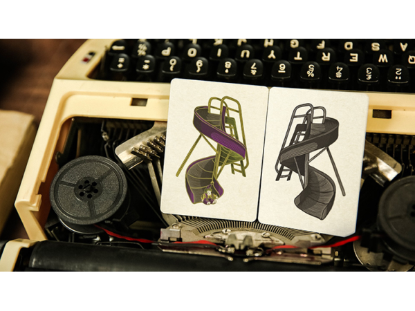 Reminisce (Green) Playing Cards