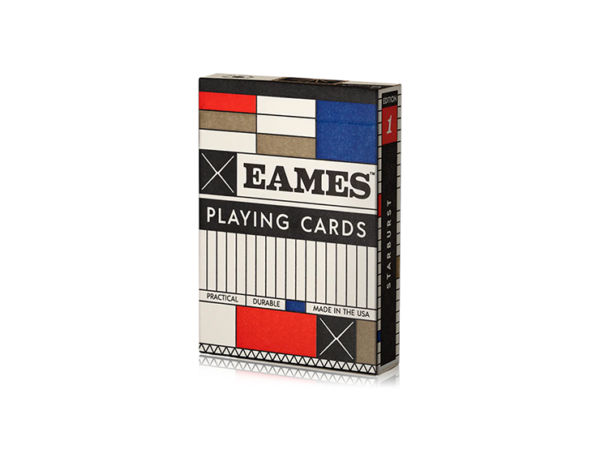 Eames (Starburst Red) Playing Cards by Art of Play