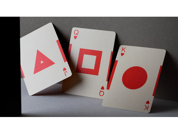 Eames (Starburst Red) Playing Cards by Art of Play