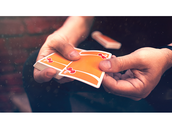 Cherry Casino Summerlin Sunset (Orange) Playing Cards by Pure Imagination Projects
