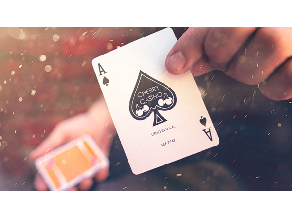 Cherry Casino Summerlin Sunset (Orange) Playing Cards by Pure Imagination Projects