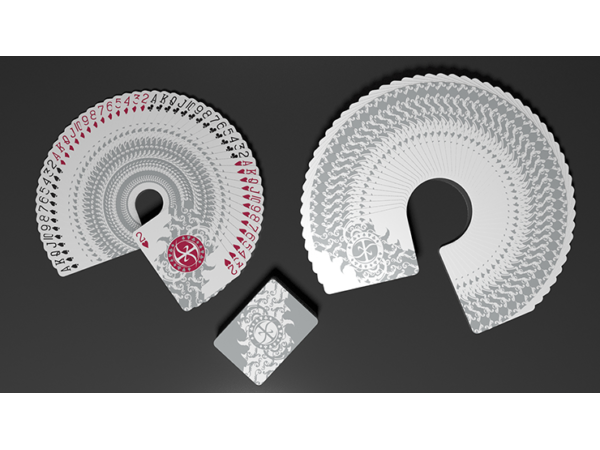 Pro XCM Ghost Playing Cards by by De'vo vom Schattenreich and Handlordz