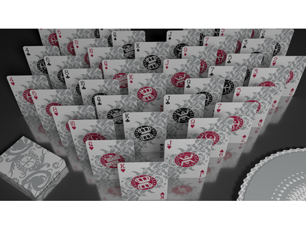 Pro XCM Ghost (Foil) Playing Cards by by De'vo vom Schattenreich and Handlordz