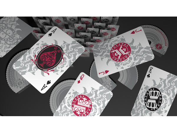 Pro XCM Ghost (Foil) Playing Cards by by De'vo vom Schattenreich and Handlordz