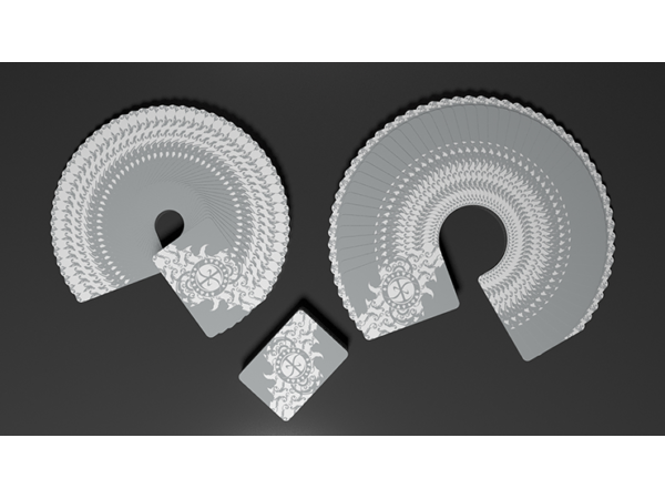 Pro XCM Ghost (Foil) Playing Cards by by De'vo vom Schattenreich and Handlordz