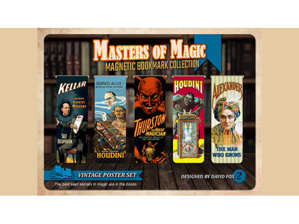 Masters of Magic Bookmarks Set Master Collection by David Fox