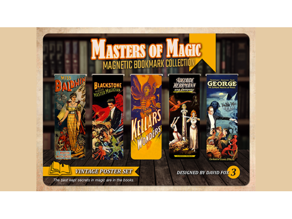 Masters of Magic Bookmarks Set Master Collection by David Fox