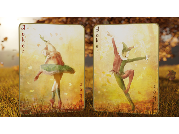 Entwined Vol.2 Fall Gold Playing Cards