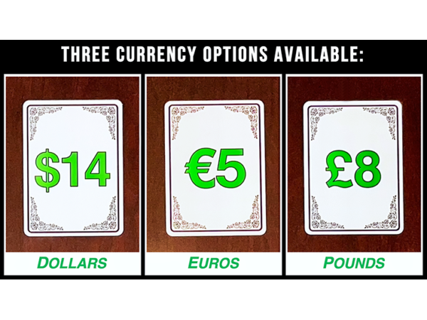 Ideal Meal US version Dollar (Props and Online Instructions) by David Jonathan - Trick