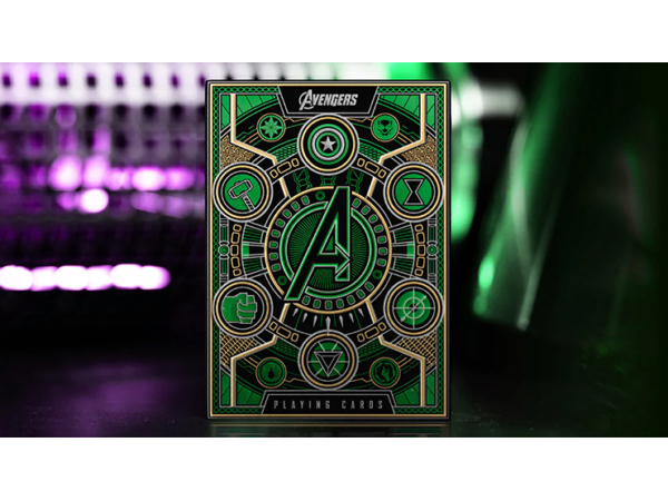 Avengers: Green Edition Playing Cards by theory11