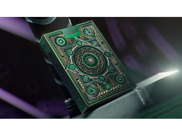 Avengers: Green Edition Playing Cards by theory11