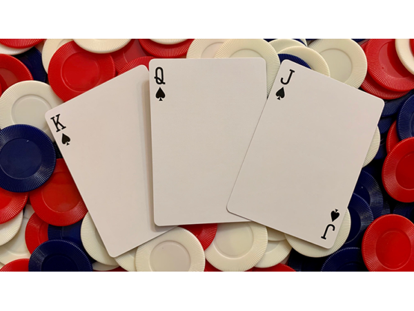 Stripper Bicycle Index Only Blue Playing Cards