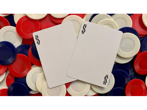 Stripper Bicycle Index Only Blue Playing Cards