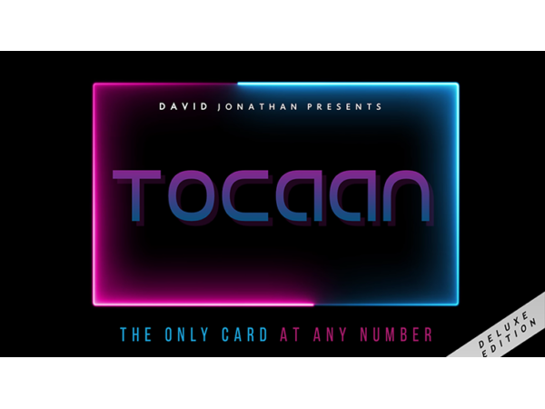 TOCAAN Deluxe Edition (Gimmicks and Online Instructions) by David Jonathan