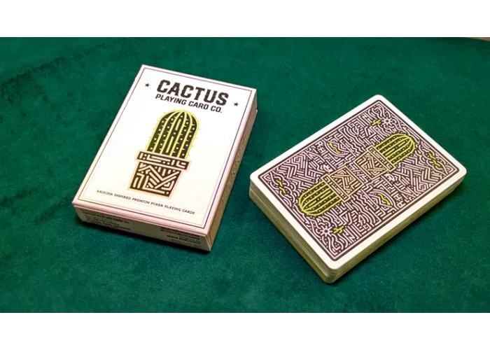 Cactus (Pink Quartz) Playing Cards