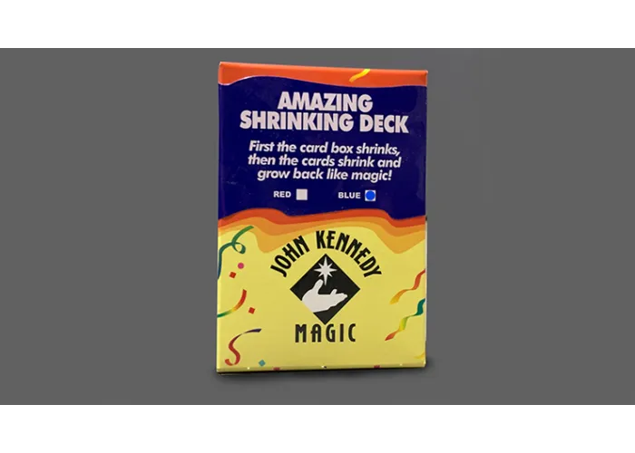 Amazing Shrinking Deck BLUE by John Kennedy Magic