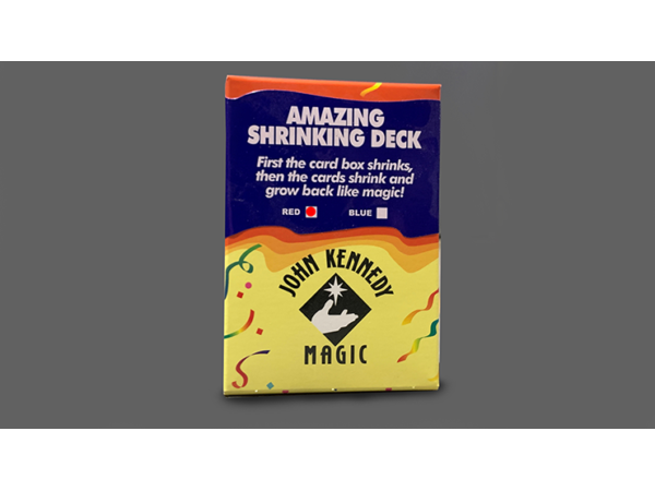 Amazing Shrinking Deck RED by John Kennedy Magic
