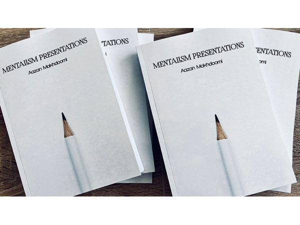 MENTALISM PRESENTATIONS by Aazan Makhdoomi & Luca Volpe Productions - Book