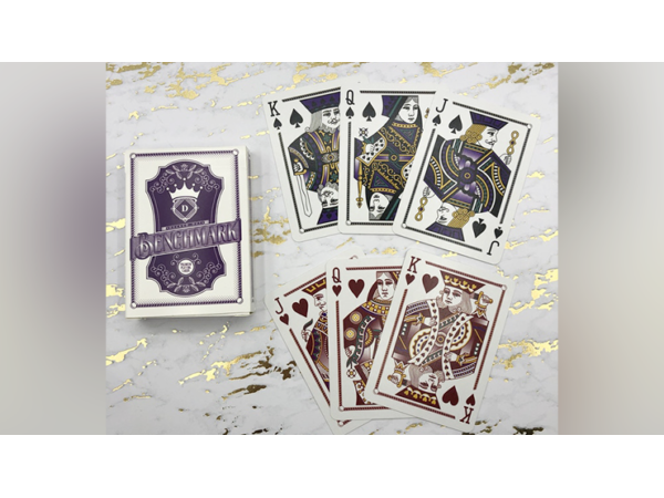 Benchmark (Purple) Playing Cards