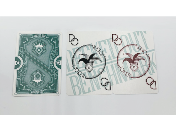 Benchmark (Teal) Playing Cards