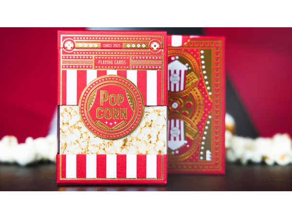 Popcorn Playing Cards by Fast Food Playing Cards