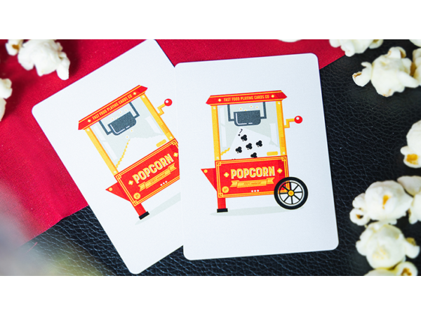 Popcorn Playing Cards by Fast Food Playing Cards