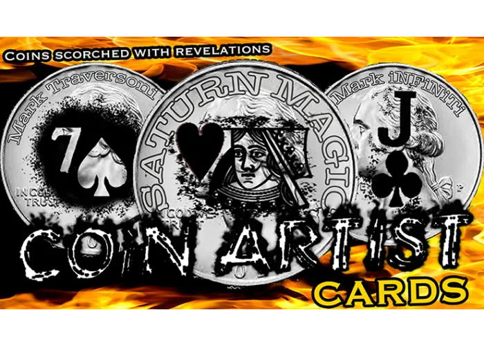 COiN ARTIST Quarter Card Pack (6 coins per pack) by Mark Traversoni and iNFiNiTi