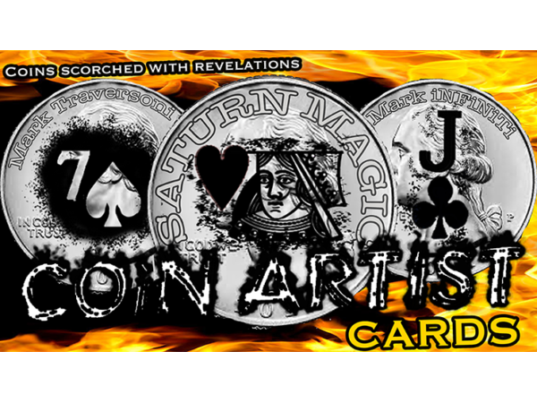 COiN ARTIST Quarter Card Pack (6 coins per pack) by Mark Traversoni and iNFiNiTi