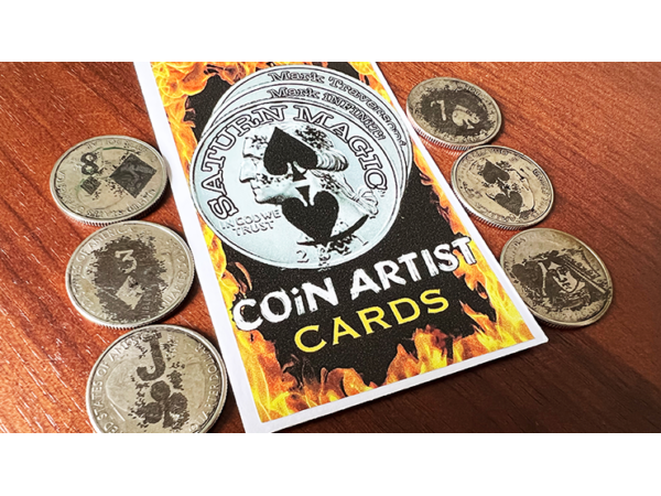 COiN ARTIST Quarter Card Pack (6 coins per pack) by Mark Traversoni and iNFiNiTi