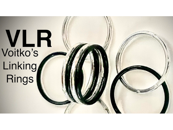VLR Voitko's Linking Rings Size 11 (Gimmick and Online Instructions)