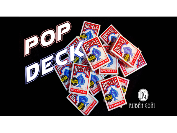 POP DECK (Gimmicks and Online Instructions) by Rubén Goñi